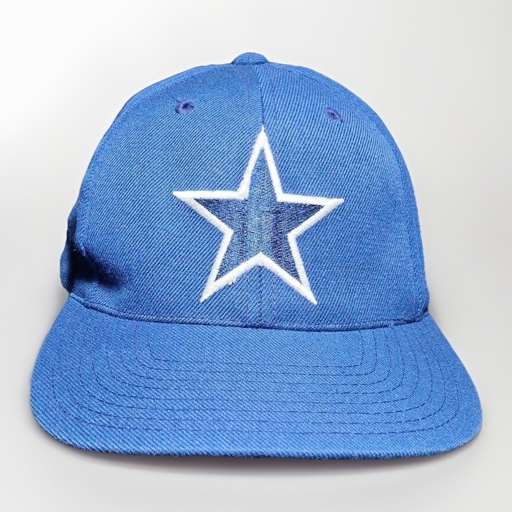 American Needle Dallas Cowboys Snapback Hat Blue White Star Vintage Style Cap